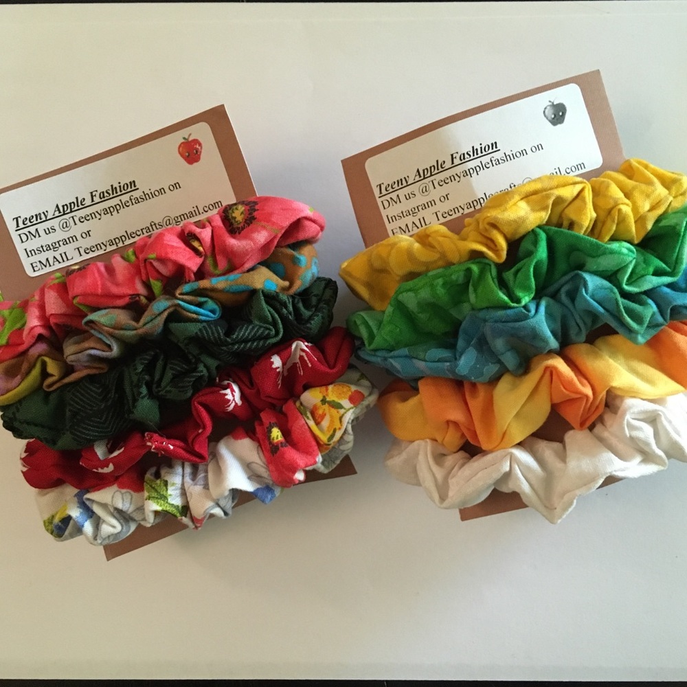 Handmade Scrunchies 10 pack